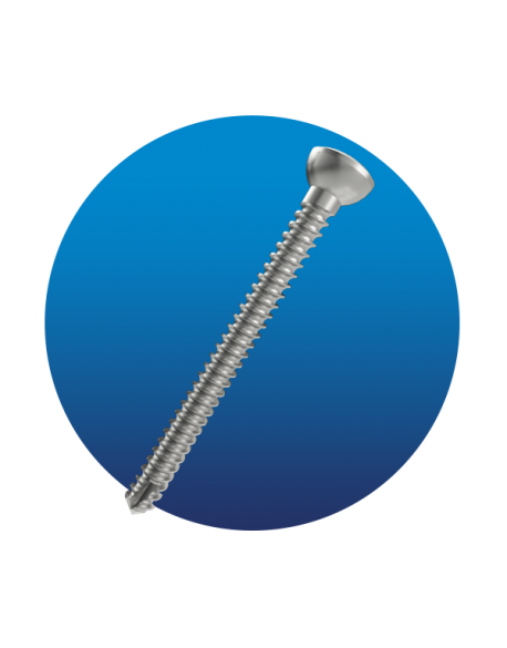Tornillo Cortical 2.0 mm en Titanio