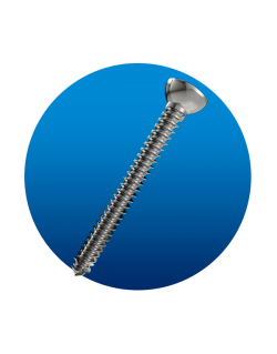 Tornillo Cortical 2.0mm en Acero
